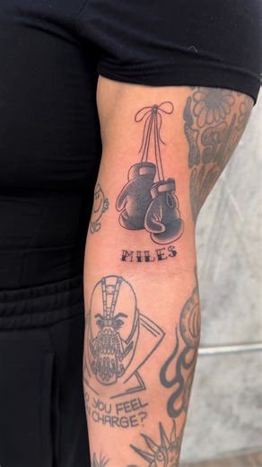 Tattoo Ideas and Boxing Gloves Design by Abbey