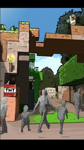 Minecraft Theme Park "Minecraft World"