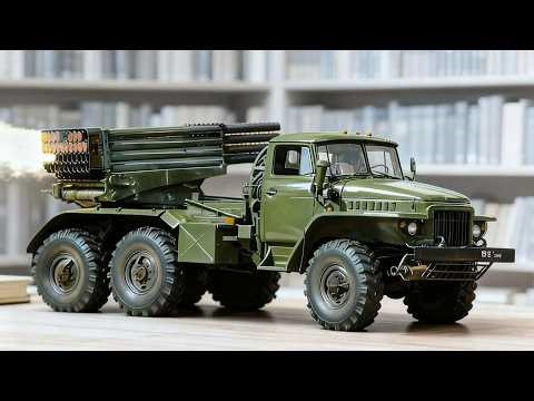 6x6 RC Military Rocket Launcher Truck – WPL BM-21 in Full Action | Extreme RC Combat Build