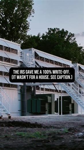 Why wait nearly 30 years for a tax break on a rental house? In 2026, you can potentially write off 100% of your Bitcoin miners in the first year. The math: 1. Purchase hardware 2. Place it in a data center 3. Start hashing before December 31 4. Lower your tax bill while earning BTC It is a productive income model without the property management headaches. #Bitcoin #TaxHacks #Investing #WealthBuilding