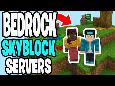 Top 3 Skyblock Servers For Minecraft Bedrock 26.13! - Server IPs