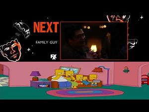 The Simpsons fxx split screen credits