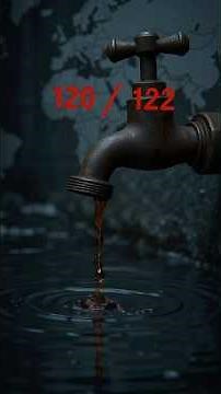 India Drinks Poison? | Water Quality Rank 120 Explained. #waterquality #wqi #watercrisis