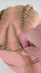 3.9K views · 38 reactions | Step-by-Step Stitch Feed-In Braid Tutorial #braidstutorial #feedinbraids #kidbraids #reels #howtobraids #ponytail #braidinglessons #hairstylist | Braid it Yourself | Facebook