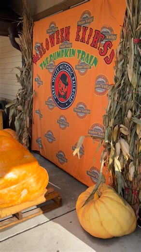 The Pumpkin Train loaded with 400 happy people! Ready to depart! | Heber Valley Railroad