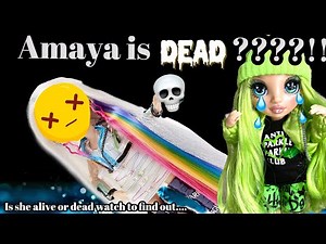 Rainbow High Amaya Raine is dead??Did Jade Hunter kill her? | Episode 9 fan made | part 2 | Vi life?