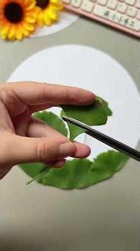 用银杏叶做好看的创意画#创意美术 #亲子手工 #幼儿手工 #幼儿园手工