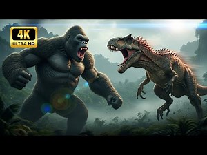 The Ultimate Showdown: king kong vs carnotaurus | Life 67 Million Years Ago Unleashed!