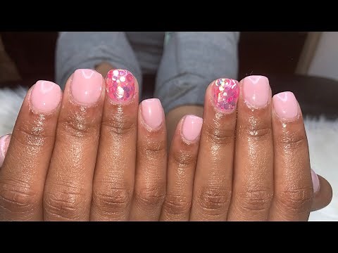 Natural Nails Acrylic Overlay | Acrylic Nails Tutorial