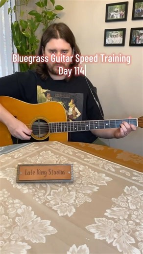 Bluegrass Guitar Speed Training Day 114