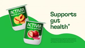 Activia Vanilla Low Fat Probiotic Yogurt Cups, Helps Support Gut Health, 4 oz, 4 Count