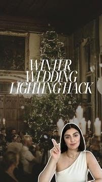Winter Wedding Planning | Lighting Tips and Tricks