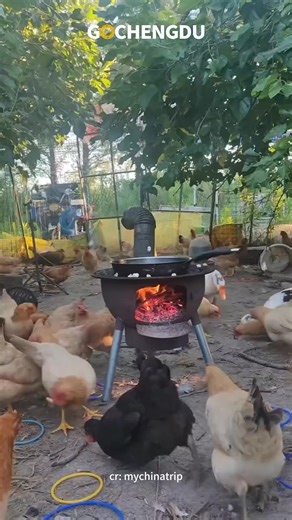 Popcorn buffet. #rural #countrylife #fyp #viral | Go Chengdu