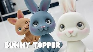 610K views · 11K reactions | Shape fondant into a bunny with floppy ears, a pink nose, and a fluffy tail for a cute cake topper! | Zoe's Fancy Cakes | Facebook