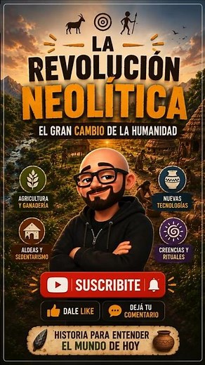 👉 La Revolución Neolítica 🌱 El cambio que transformó a la humanidad