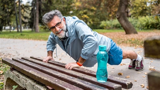 I’m a personal trainer who works with seniors—this 15-minute park bench workout is great for beginners over 65