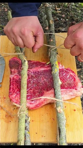 Perfect Steak Over Fire 🔥 (So Juicy)