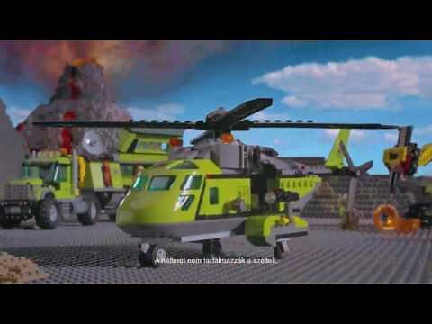 LEGO® CITY – Vulkánkutatók