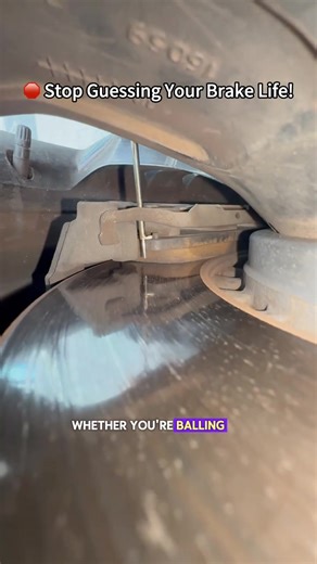 Car Brake Pad Thicness Gauge Measure #car #tools #carhacks #tiktokshop #fyp