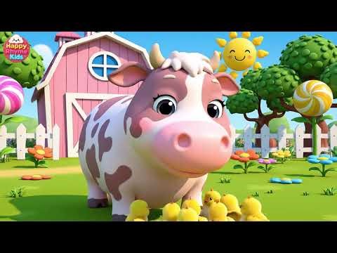 Chicks Hide in the Corn Barn | Fun and Playful Kids Nursery Rhyme Animation
