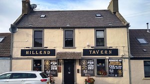 Cute village pub with cosy outdoor seating and log fire named ‘best in Scotland’