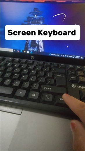 Screen Keyboard shortcut key 🎯🔑 #window #tips #keyboard