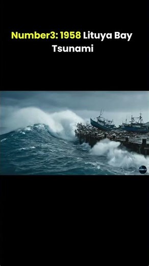 😱Top 5 Biggest Tsunamis Ever Recorded #Tsunami #Shorts #Top5 #Disaster #Viral #PhysicsKaIlm
