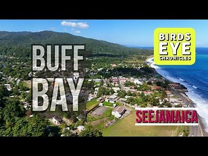 Buff Bay Aerial Escape Jamaica's Coastal Beauty