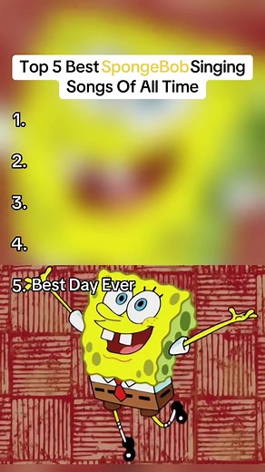 Top SpongeBob Singing Songs from Nickelodeon