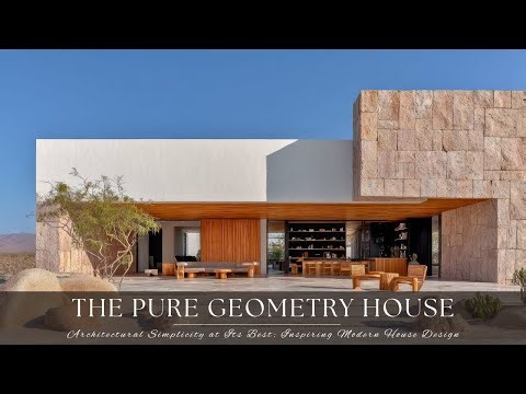 Architectural Simplicity at Its Best Inspiring Modern House Design – The Pure Geometry House