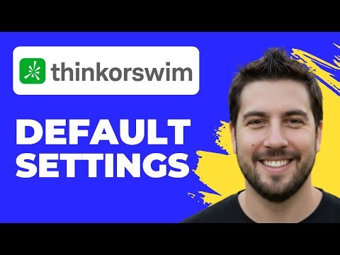 How To Reset Thinkorswim To Default Settings (Quick Guide)