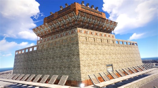 How I raided an enormous stone clan base on water