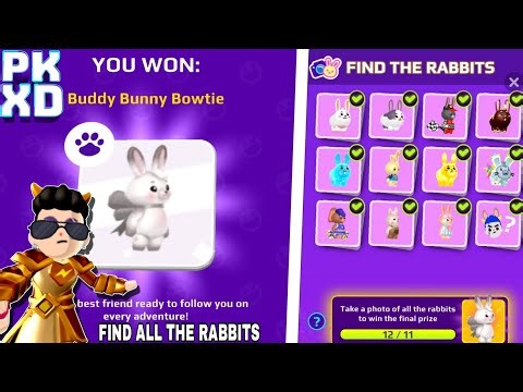 How To Find 12 All The Bunny / PK XD EASTER 2026 #pkxd