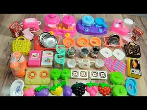 7:17 Minutes Satisfying with Unboxing Hello Kitty Mini Kitchen Set | Super Clay Mini Kitchen set