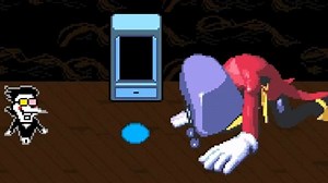 【三角符文/Deltarune】Tenna遇见Spamton彩蛋，但是好人汉化版