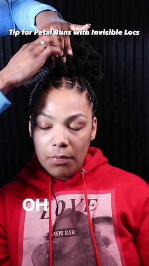 Petal Bun Tutorial: How to Steam Your Locs for Perfect Results