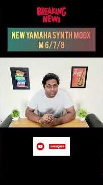 Yamaha MODX M8 / M7 / M6 – The Next-Gen Synth Revolution? | Full Features & First Look #synth #modx