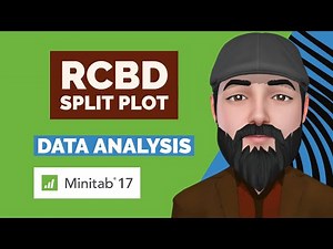 RCBD with Split Plot Arrangement- Data Analysis in Minitab 17 - Dr. Rizwan Maqbool