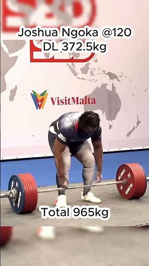 2026 IPF World Open Classic Powerlifting Championships Total 965kg by Joshua Ngoka @120