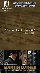 Witness a pivotal moment in history where Martin Luther, a young German monk, discovers the profound truth that salvation is attained solely through faith in Jesus Christ. This revelation dismantles the conventional practices of penances, pilgrimages, and rituals, opening the door to a new understanding of grace and liberation from the constraints of the past. Set against the backdrop of Wittenberg's bustling streets and the iconic Castle Church, Luther's journey transcends time, igniting a spir