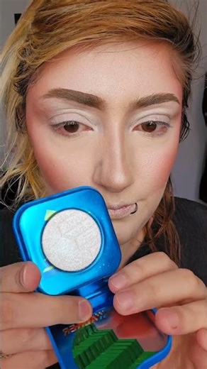 Testando Iuminador Em Pó - Kaleidos The Space Age Highlighter Cor Sky Walker G01 #multichrome