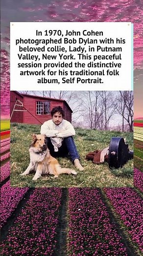 Bob Dylan and His Dog Lady (1970) 🐶 #BobDylan #FolkMusic