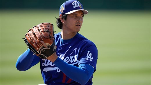 Ohtani will return to mound for Dodgers in spring training game Wednesday against Giants