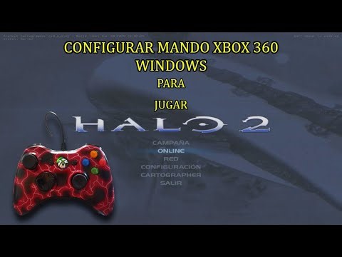 🎮CONFIGURAR MANDO Xbox 360 PARA JUGAR HALO 2 PROJECT CARTOGRAPHER Y MÁS JUEGOS 🔥