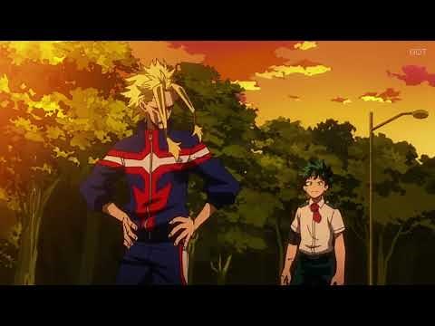 My Hero Academia (All Might And Midoriya Fight Death Together) DUB HD