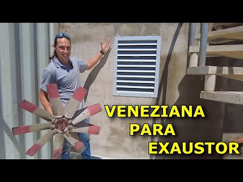 COMO FAZER UMA VENEZIANA PARA EXAUTOR SUPER PODEROSA CASEIRA