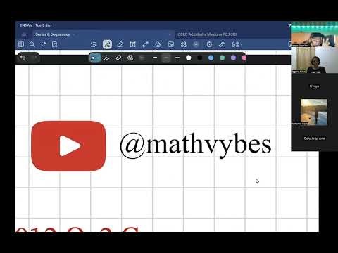 Form 5 Add Math Class - Series and Sequences + Start of Differentiation