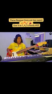 These Reggae lines are too sweet 😋🔥🎸💃 Use it to 1, 4, 5 chords #03 #reggae #reelfb #basstutorial #basslessons #bass #fypシ #basslady #bassguitar #relatable | BassLady