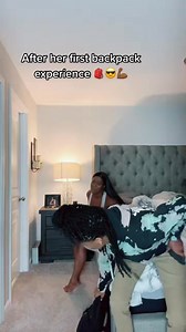 Her First Backpack Experience 😩 | Mia Miah Live