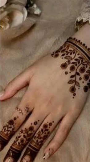 simple and easy mahandi design ✨